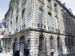 En la imagen, el palacete de Vogüé que alberga el Centro de Análisis Estratégicos, uno de los cuatro en venta. ESPECIAL  /