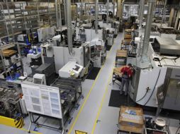La producción industrial en México se incrementó 3.8 por ciento en términos reales en 2011. ARCHIVO  /