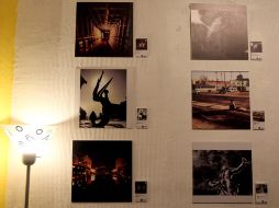 En la imagen, seis de las fotografías que se exhibirán hasta este nueve de marzo.  /