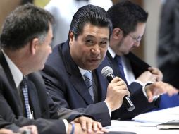 El diputado Carlos Alberto Pérez Cuevas dice que no se pueden cancelar procesos y relevos sólo porque el PRI quiera. ARCHIVO  /