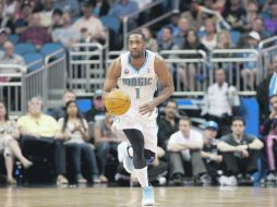 El último equipo para el que jugó Gilbert Arenas fue el Magic de Orlando, el año pasado.  GETTY IMAGES  /