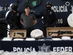 La Policía Federal detuvo en Culiacán, Sinaloa, a Jaime Herrera Herrera, alias 'el JH' o 'el Viejito'. AP  /