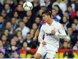 Cristiano Ronaldo durante juego de la Copa del Rey 2012 contra el Barcelona. MEXSPORT  /