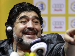 Maradona dice sentirse 'perseguido' y 'ladrón' cuando va a Italia. ARCHIVO  /