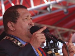 Chávez, que en caso de ganar sumaría 19 años en el poder, aseguró que el oficialismo es la garantía de que haya paz. ARCHIVO  /