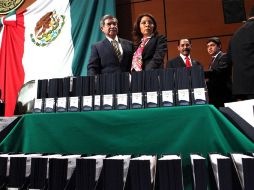 La Auditoría Superior de la Federaciónentrega su informe a la Comisión de Vigilancia de la Cámara de Diputados. EL UNIVERSAL  /