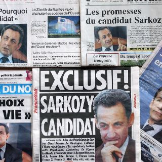 Sarkozy oficializa candidatura para reelección