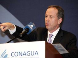 El presidente de Conagua confirma que los resultados son mejores, pero el escenario sigue por debajo de lo normal. ARCHIVO  /