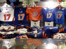 La “Linmanía” se puede vivir en la tienda de los Knicks en el Madison Square Garden de Nueva York. AP  /