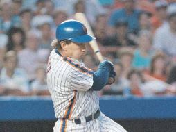 El único título que conquistó Gary Carter fue con los Mets de NY en 1986. AP  /