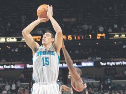Gustavo Ayón podría jugar esta noche su sexto partido consecutivo como titular con los Hornets de Nueva Orleáns. GETTY IMAGES SPORT  /