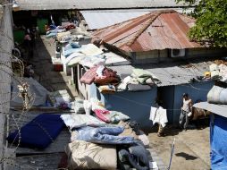Interior de la cárcel de Comayagua en Honduras, donde un fuego mató a  unos 370 presos. AFP  /