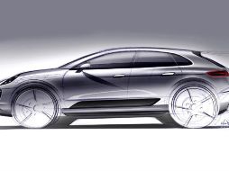 Porsche no ha dado a conocer más detalles de esta SUV, la cual según informa, será más pequeña que la Cayenne.  /