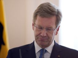Christian Wulff dimitió hoy de la jefatura del Estado alemán por un escándalo de corrupción. AFP  /