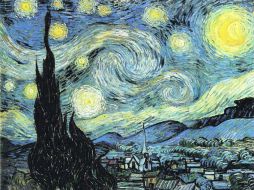 Imagen de La noche estrellada, cuadro pintado por Vincent Van Gogh en 1889. ESPECIAL  /