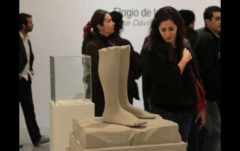 Las obras del tapatío José Dávila se han expuesto de forma individual en centros de arte como en el Museo de Arte Zapopan.  /