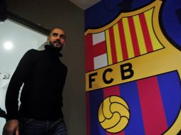 Según Guardiola la decisión es personal y no tiene que ver con la institución. ARCHIVO  /