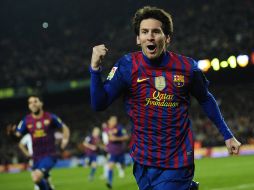 Lionel Messi destaca con cuatro goles en la victoria del Barcelona. AFP  /