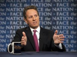 El secretario del Tesoro de EU, Timothy Geithner señala en un comunicado el apoyo a las nuevas reformas económicas. ARCHIVO  /