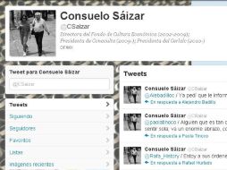 La presidenta del Consejo Nacional para la Cultura y las Artes recordó a Díaz y de Ovando en Twitter. ESPECIAL  /