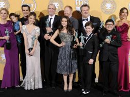 El sindicato de guionistas de EU eligió hoy a Modern Family como la mejor comedia televisiva del año. EFE  /