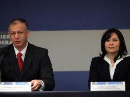 Imelda Calvillo Tello (der.) fue designada esta semana como nueva titular de la Fepade. EL UNIVERSAL  /