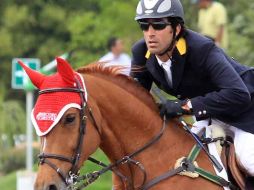 Juan Manuel Luzardo monta a ''Jimador''.  /