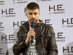 Piqué se renueva como imagen de la firma Mango. EFE  /