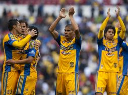 Tigres es el campeón de Torneo Apertura 2011 de la Liga mexicana. MEXSPORT  /
