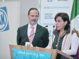 Luisa María Calderón, ex candidata panista al Gobierno michoacano, afirmó que la acusación en su contra no tiene sustento. EL UNIVERSAL  /