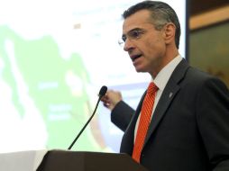 Juan José Suárez Coppel, asegura que hasta el momento no hay evidencia de yacimientos transfroterizos. ARCHIVO  /