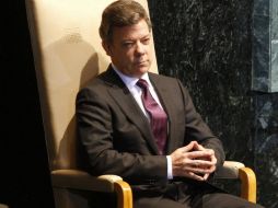 Santos convocó a todo su gabinete de colaboradores y a los altos mandos de las Fuerzas Militares y de la Policía nacional. ARCHIVO  /