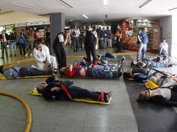 Muchos de los heridos aún no han sido identificados por sus parientes.  /