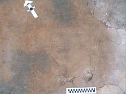 Fue descubierto en la zona arqueológica de Dzibilnocac, en esta entidad, durante trabajos de restauración. EL UNIVERSAL  /