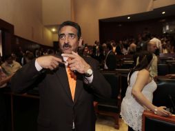 El legislador, Marrufo asegura que no dejarán en números rojos al Congreso.ARCHIVO  /