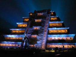 La grandeza de los templos iluminados no tiene comparación. ESPECIAL  /