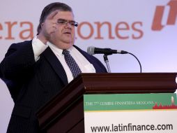 Carstens puntualizó que solamente China, India y Arabia Saudita crecerán más que México. NOTIMEX  /