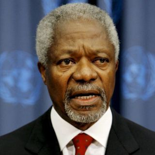 Kofi Annan, enviado especial de ONU y la Liga Árabe para Siria