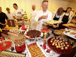 La figura del Oscar estará muy presente en el menú y dará forma a diferentes manjares. AP  /