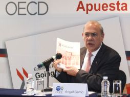 El secretario general de la OCDE, José Ángel Gurría, dijo que en el mundo 200 millones de desempleados. NOTIMEX  /