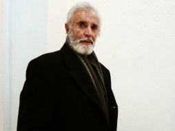 El buen ánimo de Alemán lo ha llevado a seguir trabajando en la obra ''Perfume de Gardenia''.  /