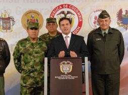 El ministro colombiano de Defensa, Juan Carlos Pinzón se reunió con altos mandos del gobierno de EU en la Casa Blanca. ARCHIVO  /