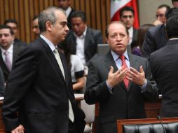 El consejero electoral Marco Antonio Baños Martínez dice que el IFE solicitará el video de la reunión con banqueros. ARCHIVO  /