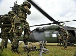 En la zona de frontera con Venezuela, donde se especula podría estar Timochenko, se realizan operaciones 'defensivas y ofensivas'.  /