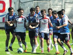 El equipo realizó trabajo regenerativo en Verde Valle, tras su llegada de Buenos Aires, ayer a mediodía. MEXSPORT  /
