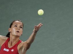 Agnieszka Radwanska subrayó su condición de favorita. REUTERS  /