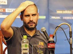 Joseph Guardiola en conferencia de prensa. ARCHIVO  /