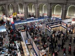 Los textos se mostraron en el marco de la Feria Internacional del Libro del Palacio de Minería. NTX  /