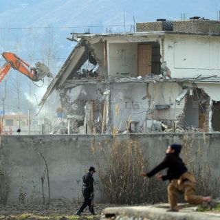 Pakistán derriba la finca de Bin Laden en Abbottabad
