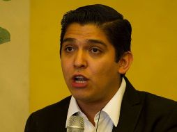 Juan Carlos Guerrero, nuevo presidente del PRD Jalisco.  /